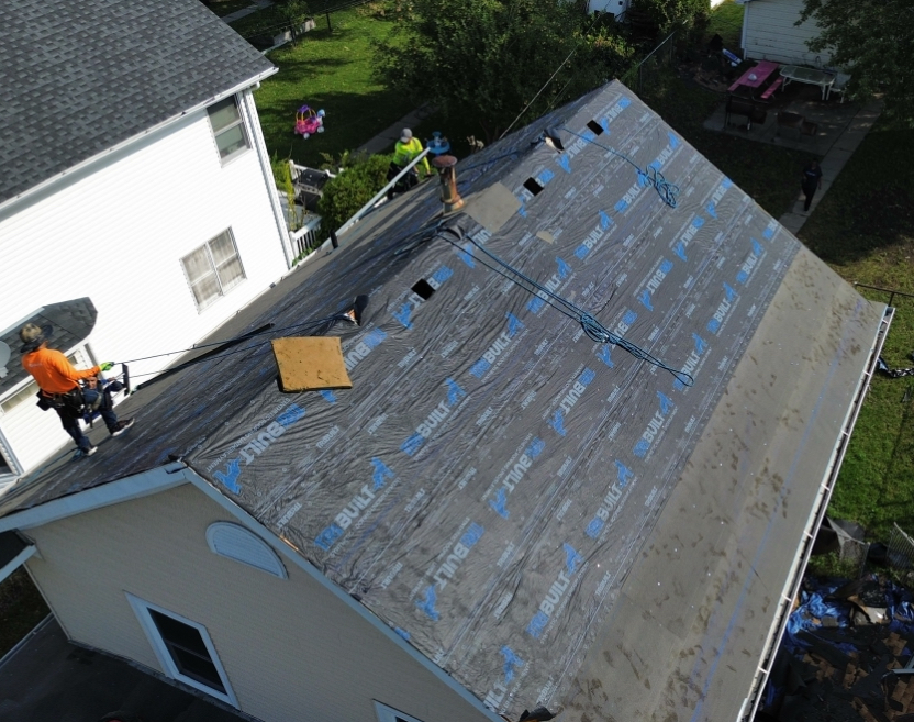 Underlayment installation